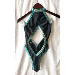 J Valentine Cyber Holo Bodysuit Ravewear